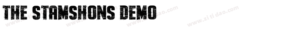 The Stamshons Demo字体转换